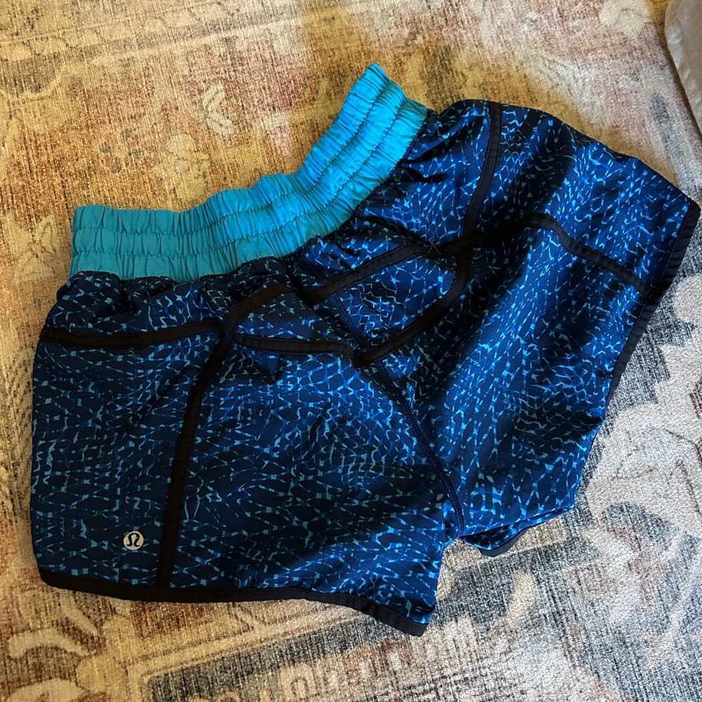 Lululemon Athletic Shorts Blue